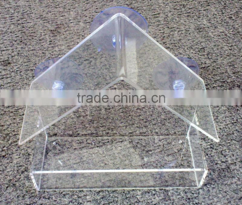 Window bird feeder/pet transparent feeder/sucker bird house