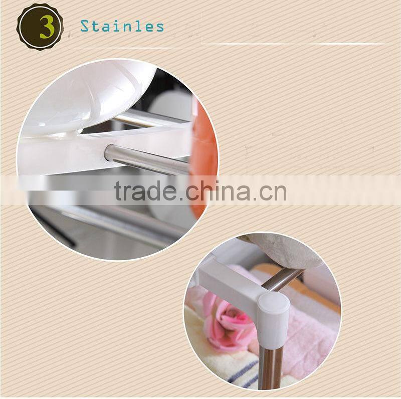 New Multifunction Stainless Steel Tool Kitchen 2 layers Microwave Oven Organizer Holder Storage Shelf Rack