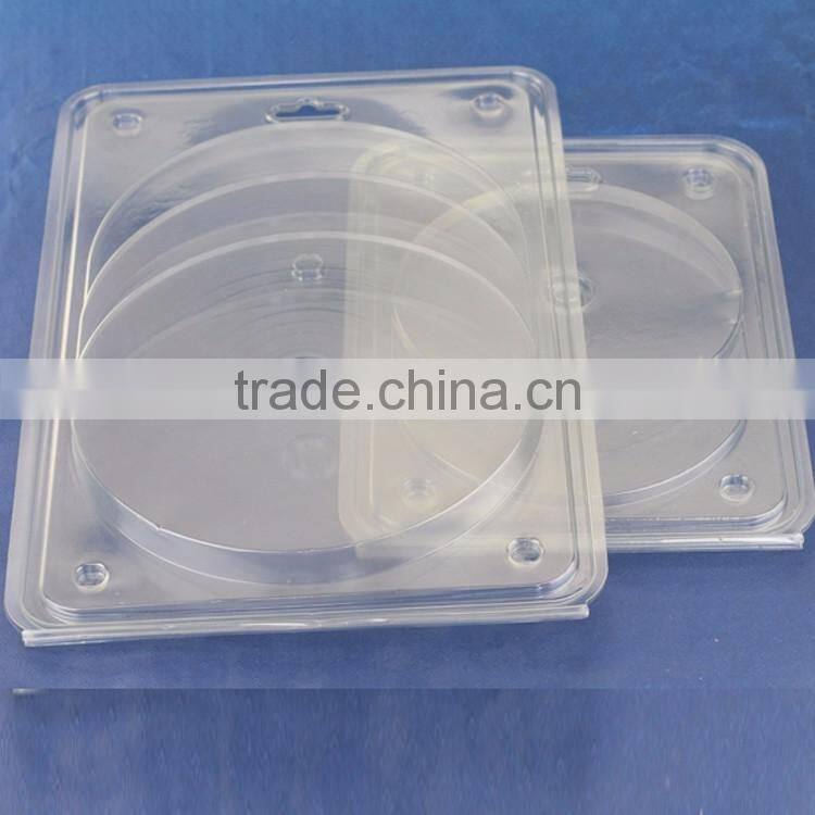 2017 Guangzhou PS Flocking Tray For Wine Packaging