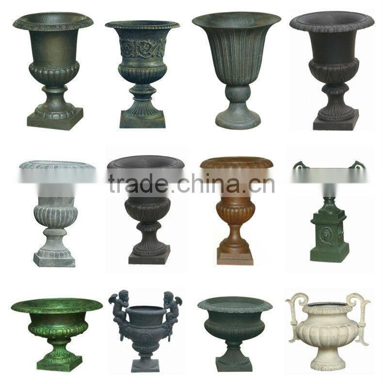 Barcelona style flower pot / ductile iron street furniture flower pot / flower pot factory