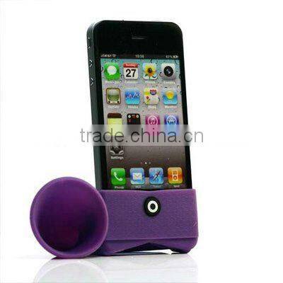 Hot sale soft portable silicone stand amplifier