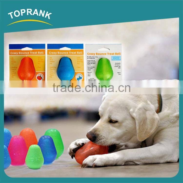 New Design PP Pet Treat Dispensing Leakage Food Toy Dog Feed Toys