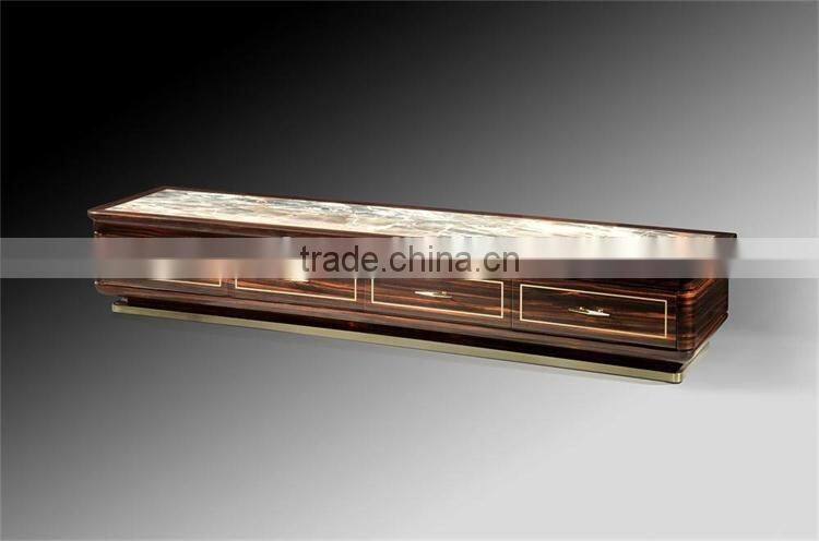 new coming nature italian marble top side cabinet for dining room furniture