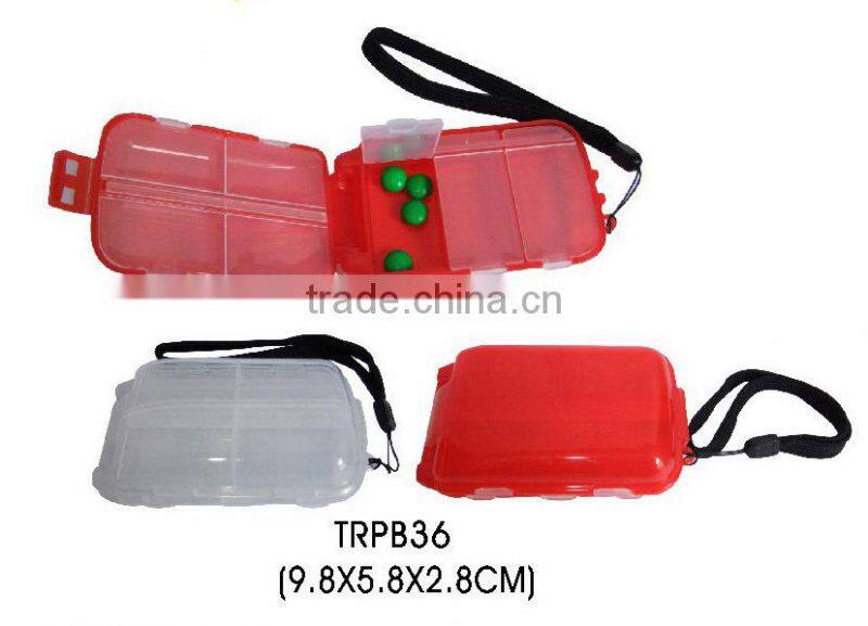 Mini Medicine Pill Box Holder Container Keychain