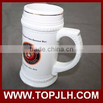 custom logo enjoy beer time personalized beer mug for promotion