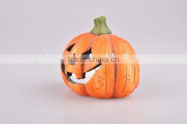 Pumpkin Candle Holder Ceramic Artware/Home Decoration Halloween Candlestick