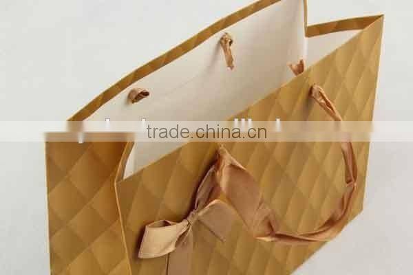 Foldable Gift Bag With Bowknot/ Shopping Bag