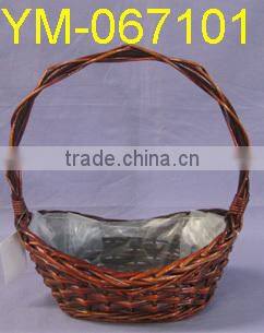 Small Honey Willow Basket