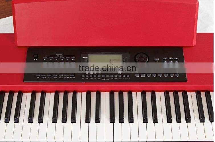 wholesale 88 key digital electric piano in red