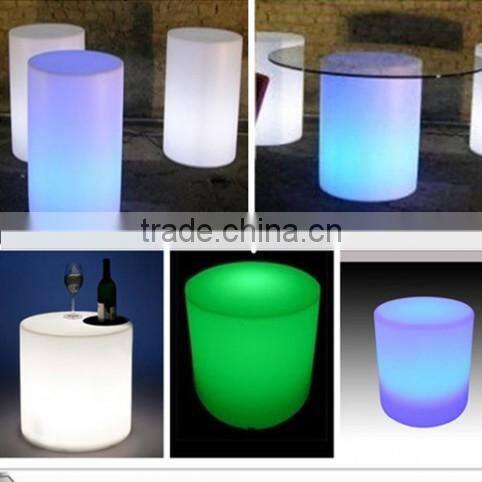 waterproof led stool/ plastic led chair/led bar stools furniture