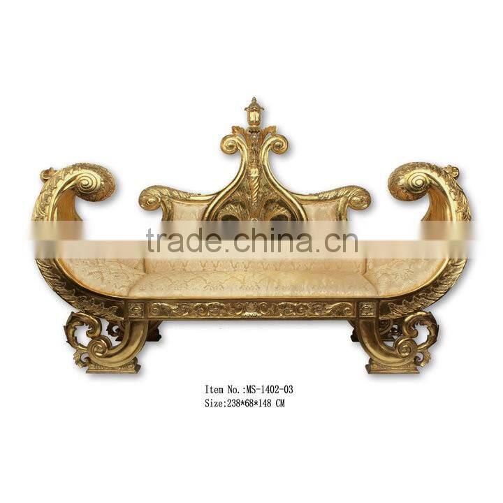 High quality three seats sofa for wedding stage and events