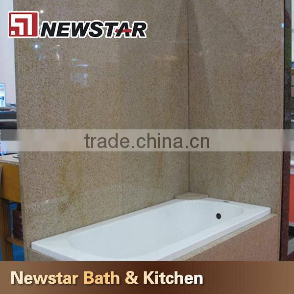 G682 yellow rusty granite tub surround