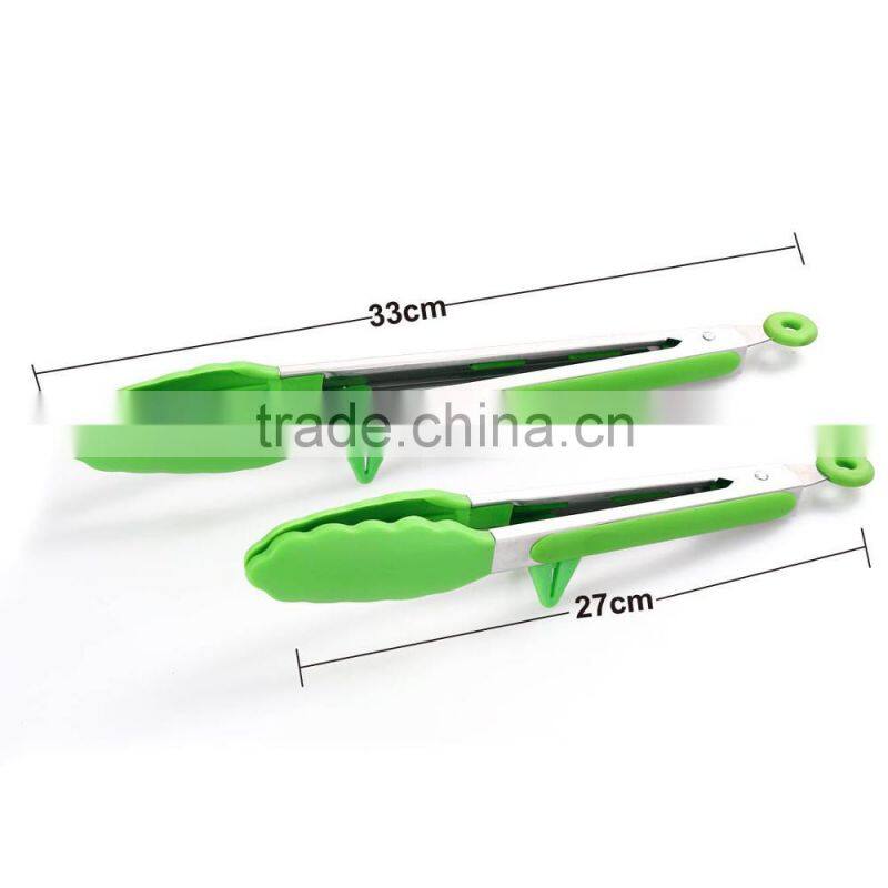 bbq Food Tong With Environmental Green kitchen Cooking Tools