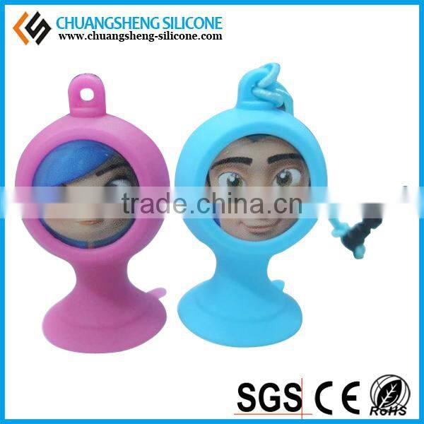 Round head octopus head silicone mobile phone holder