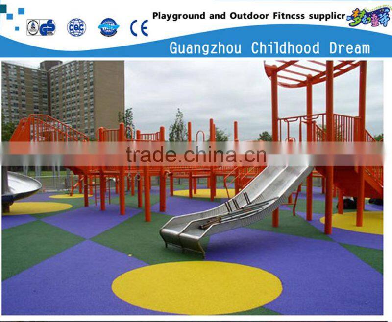 CHD-811 Outdoor Safety Hard Rubber Flooring