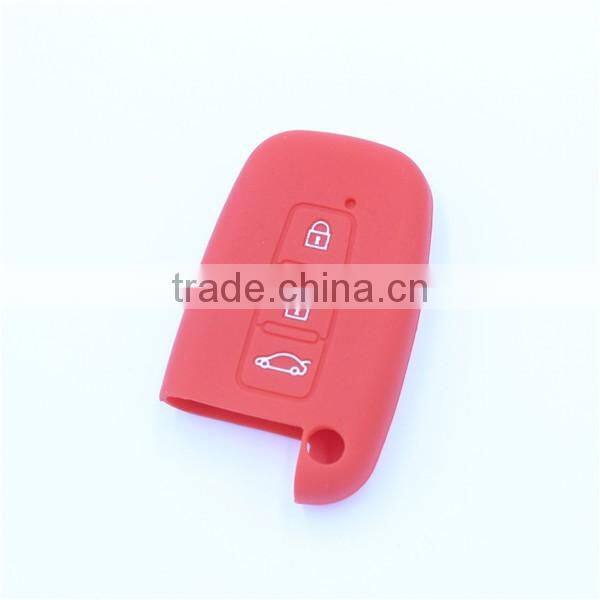 Protective silicone car key cover for hyundai i35 Sonata K5 K2 3 buttons