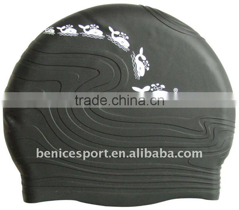 unique swim caps,custom swim caps,sculpture swimming caps