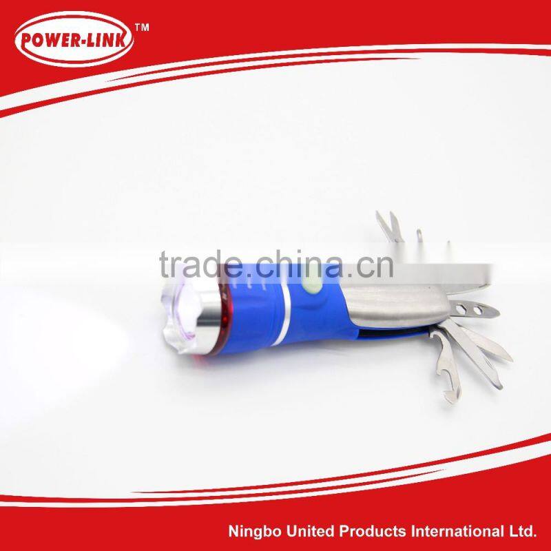 Multi-function Flashlight with Knife