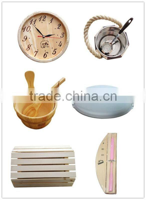 Durable wooden Sauna Scoop & Bucket made in factory