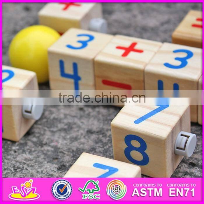 2016 new design preschool wooden early learning toys for toddlers W12F017