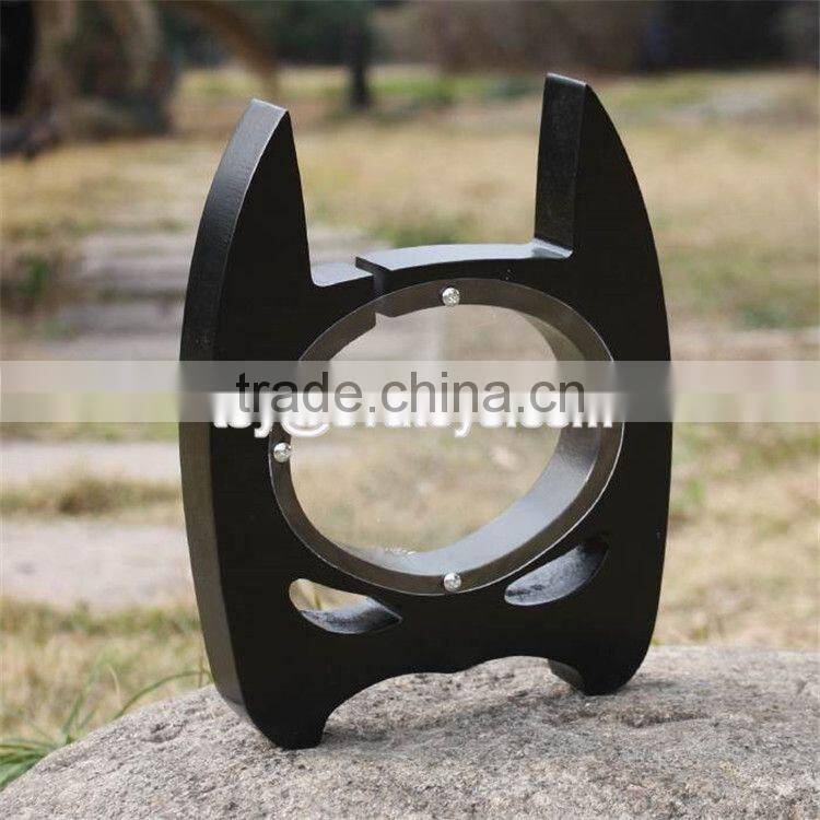 New design large wooden piggy bank for adults creative black wooden piggy bank for adults W02A254