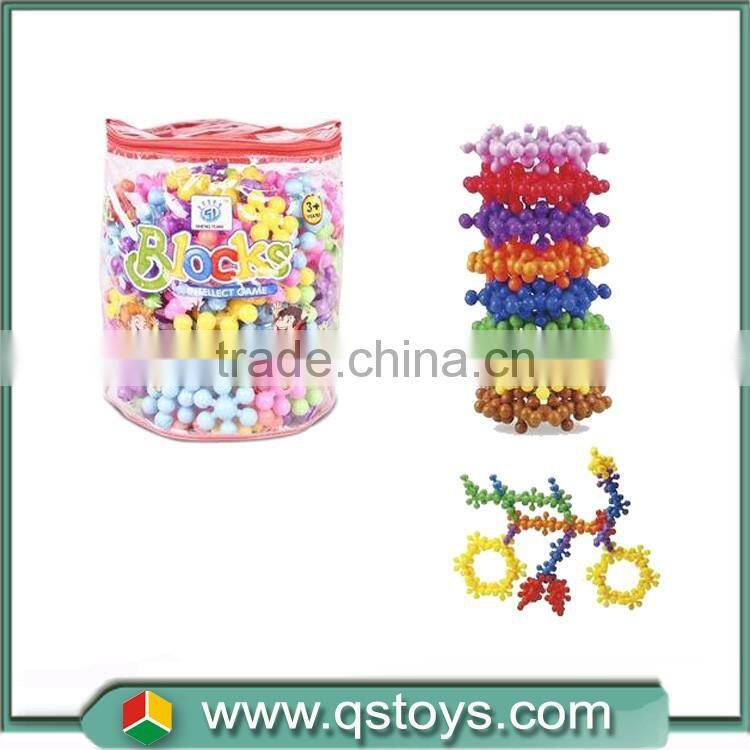 creative glow connecting block building toy for wholesale