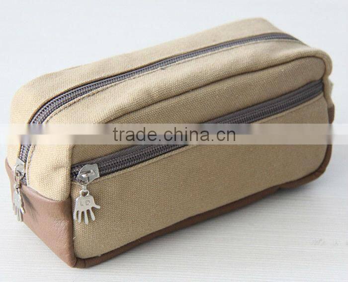 High quality Large Canvas Pencil Bag
