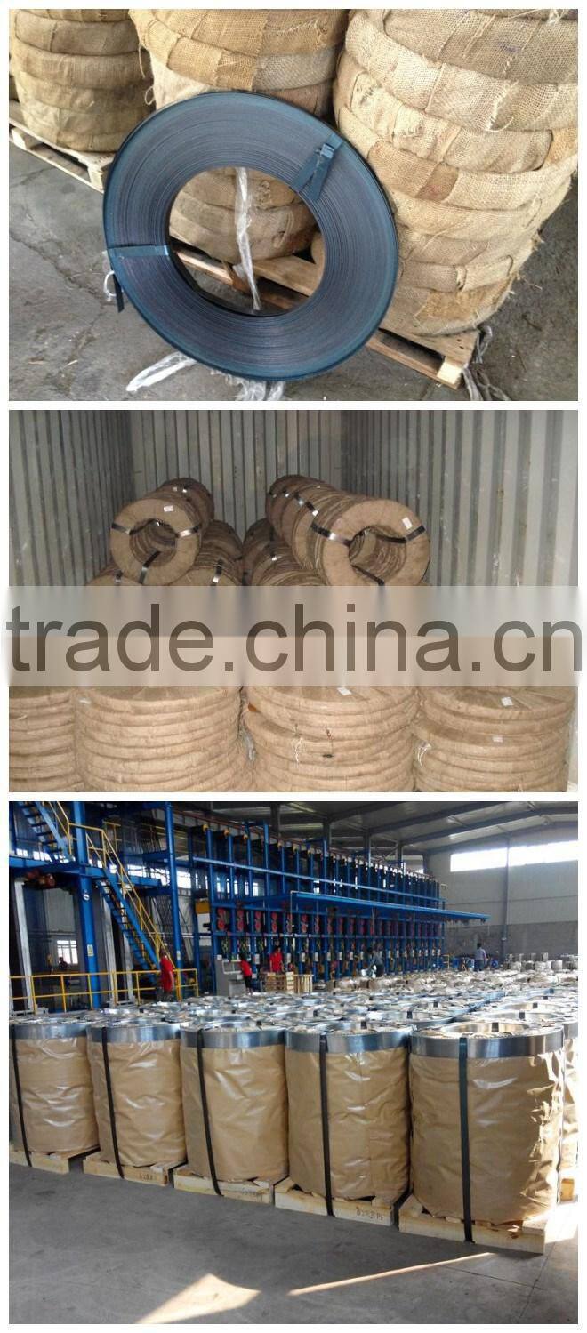 high tensity 16mm19mm32mm steel strapping packing strip