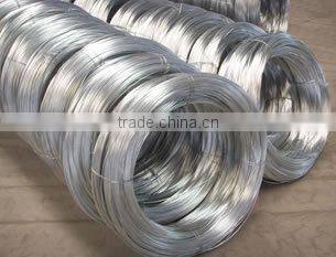 Hot dip galvanized steel wire