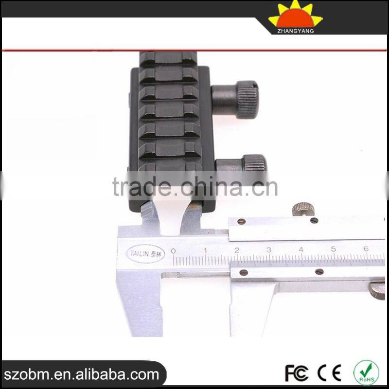 Y0032-D 150mm Tactical Gun Mount Rail Weaver Adaptor For Flashlight scopes Mount