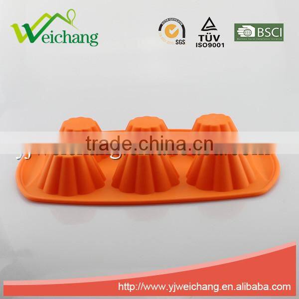 WCA100 Silicone Gel Non-Stick Cake bread Mold Chocolate Jelly Candy Baking Roasting Mould