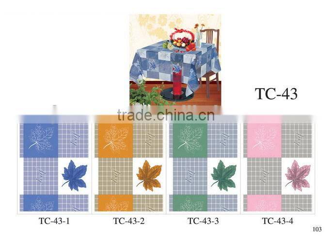 Plastic PVC Poker Card cloth for center table