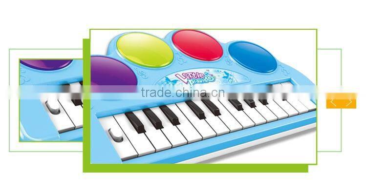 Hot selling baby plastic musical instrument electronic organ keyboard