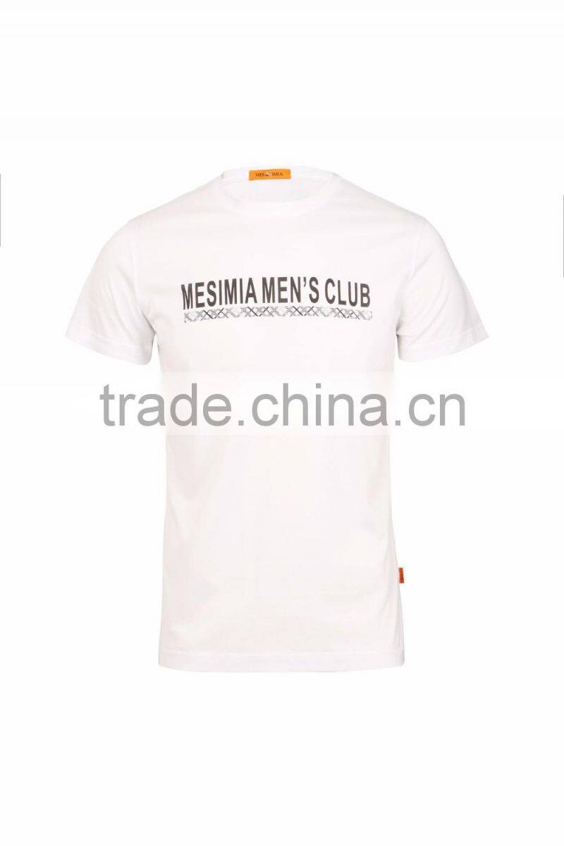 cheap quality mens 100%cotton bulk plain cotton white t shirt