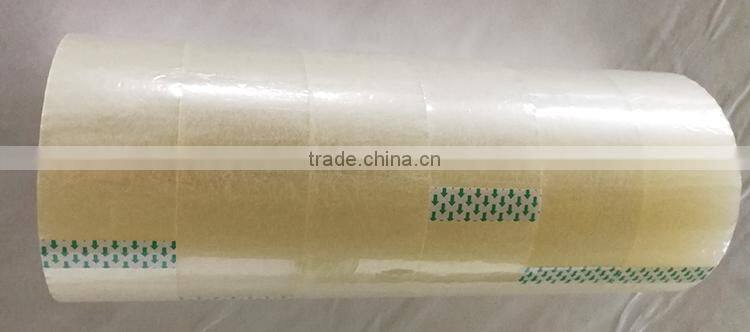 clear Acrylic Adhesive packing bopp tape/best selling cheap carton sealing bopp tape