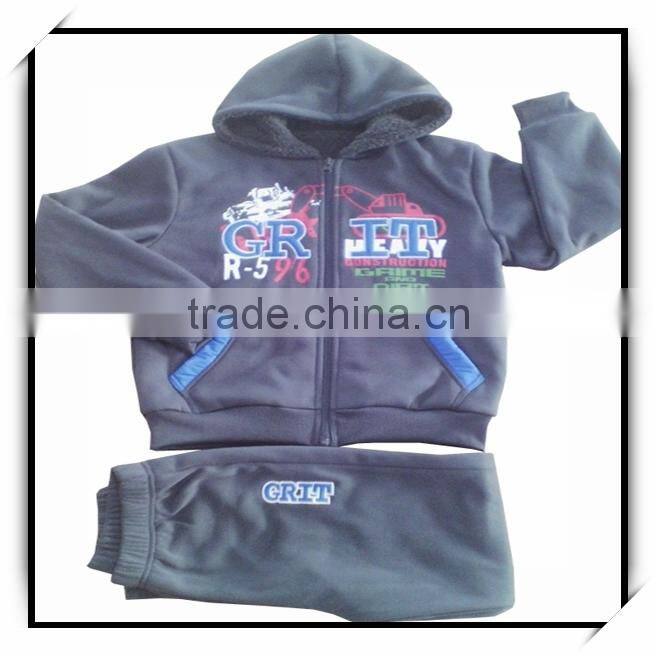 stock sports running child clothes set