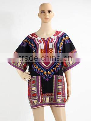 Bestway Dashiki Lady shirt Dashiki Shirt African Dashiki Top DT007