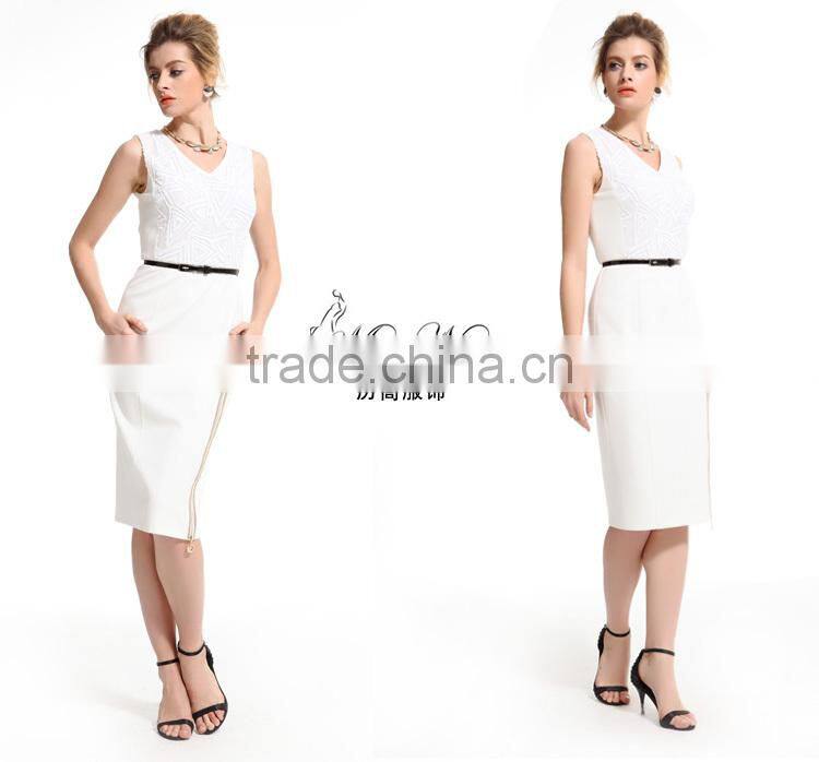 wholesale office vfemage dress with sequin