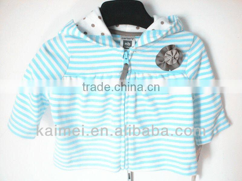 stripe children hoodies