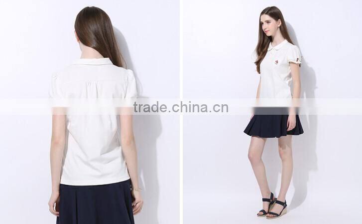 2016 school uniform manufacturers kids sports uniforms white polo shirt