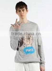 2016 OEM men digital print sportwear sweater