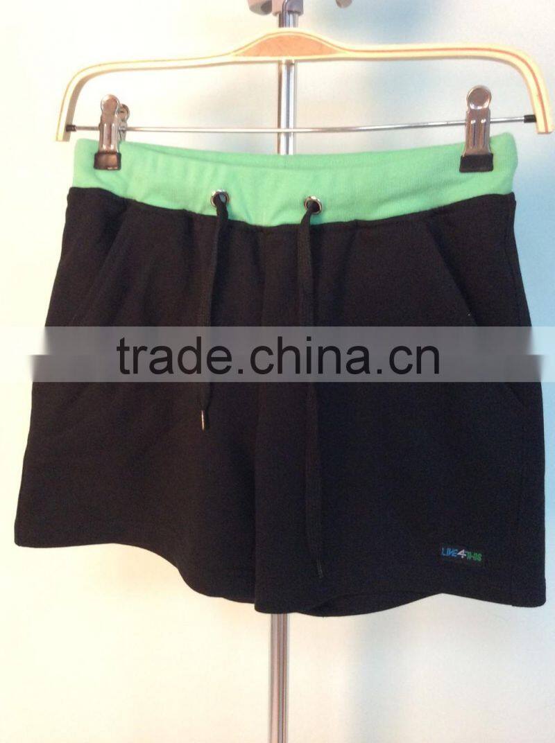 China OEM cheap custom women leisure sport shorts