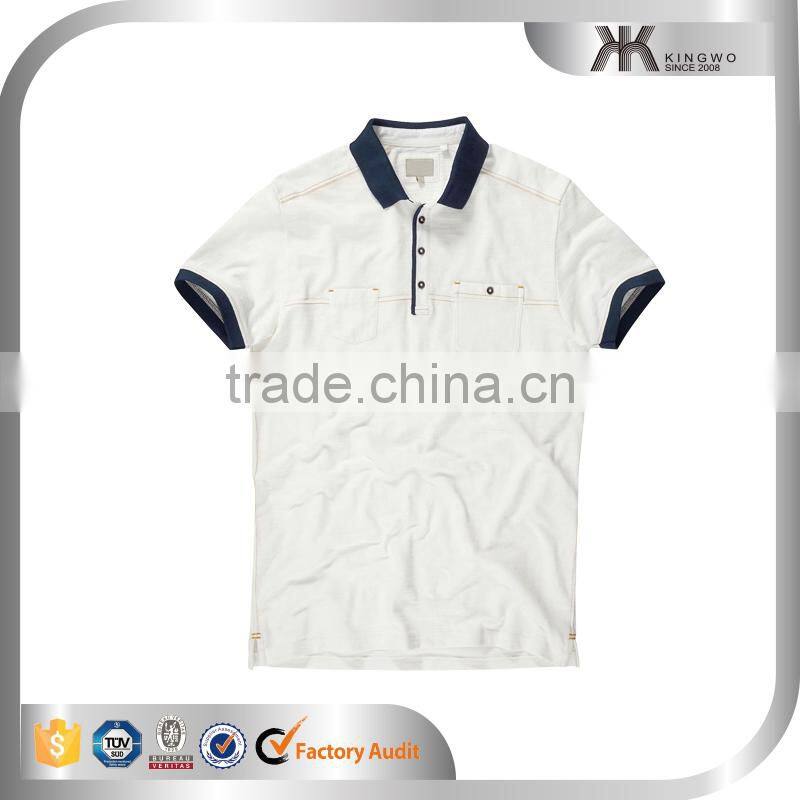 2016 Latest Printed Men's polo shirt fabric Polo T-shirt Men's Clothing