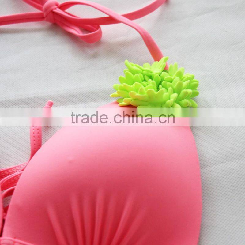 pink sweat girl swimwear
