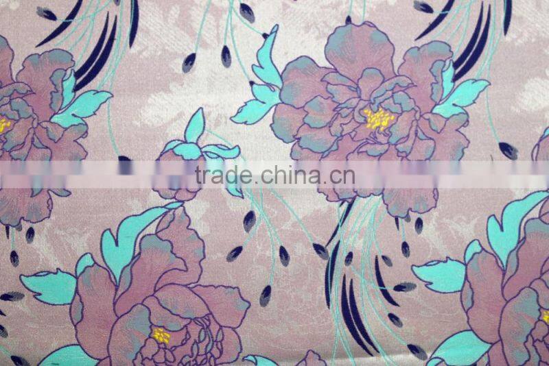 High quality custom colorful jacquard of textile fabric