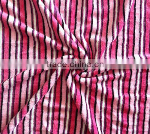 Super-soft Polyester Fleece Fabric Wholesale Printed