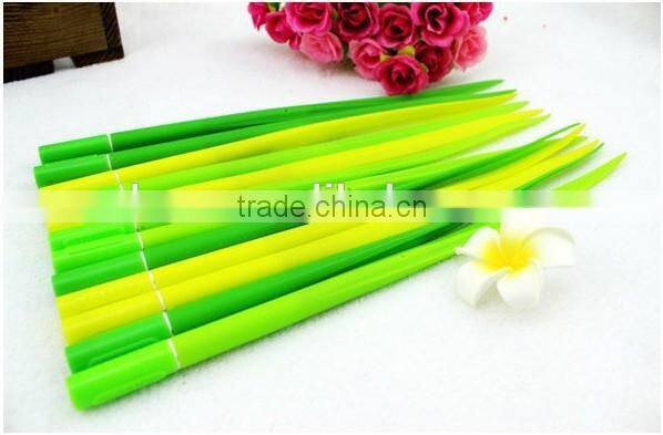 Grass shape ballpoint pen office & student creative plastic pen gel pen