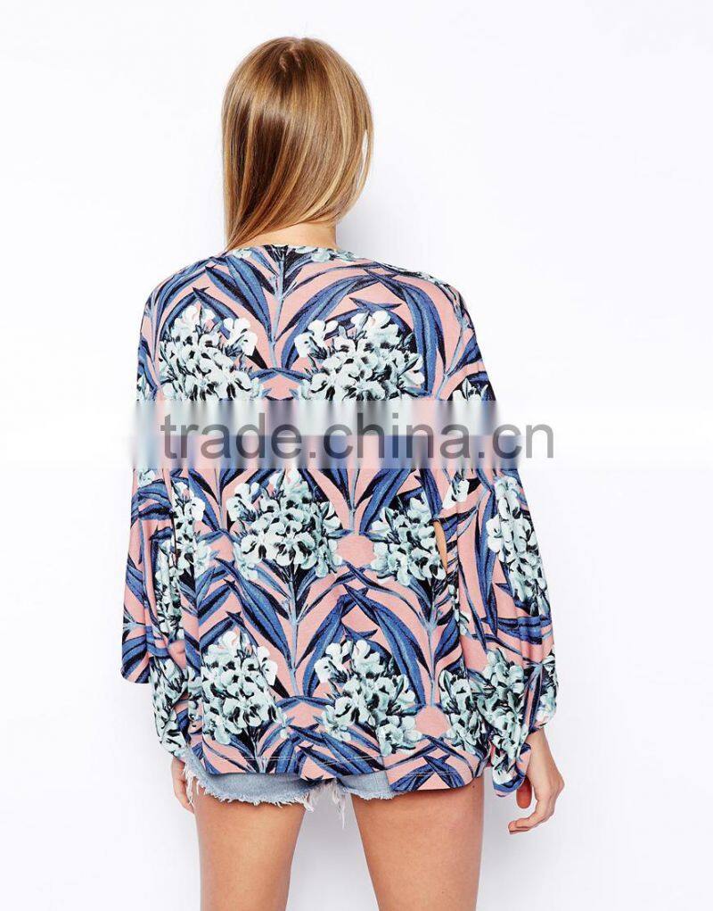 Kimono in Pink Floral