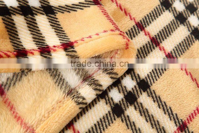 Shu Velveteen Blanket With Brand Printed