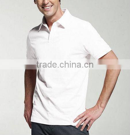 Fashionable and simple white tshirt wholesale